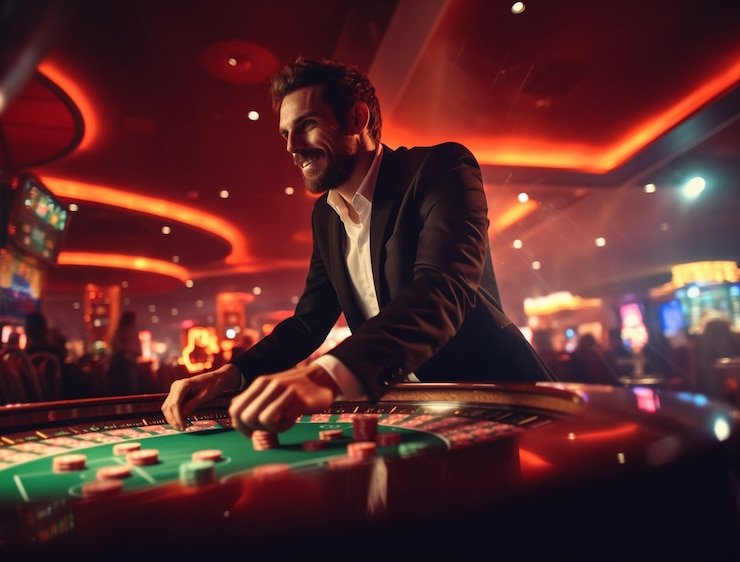 Mobile app interface showing live tables and sportsbook